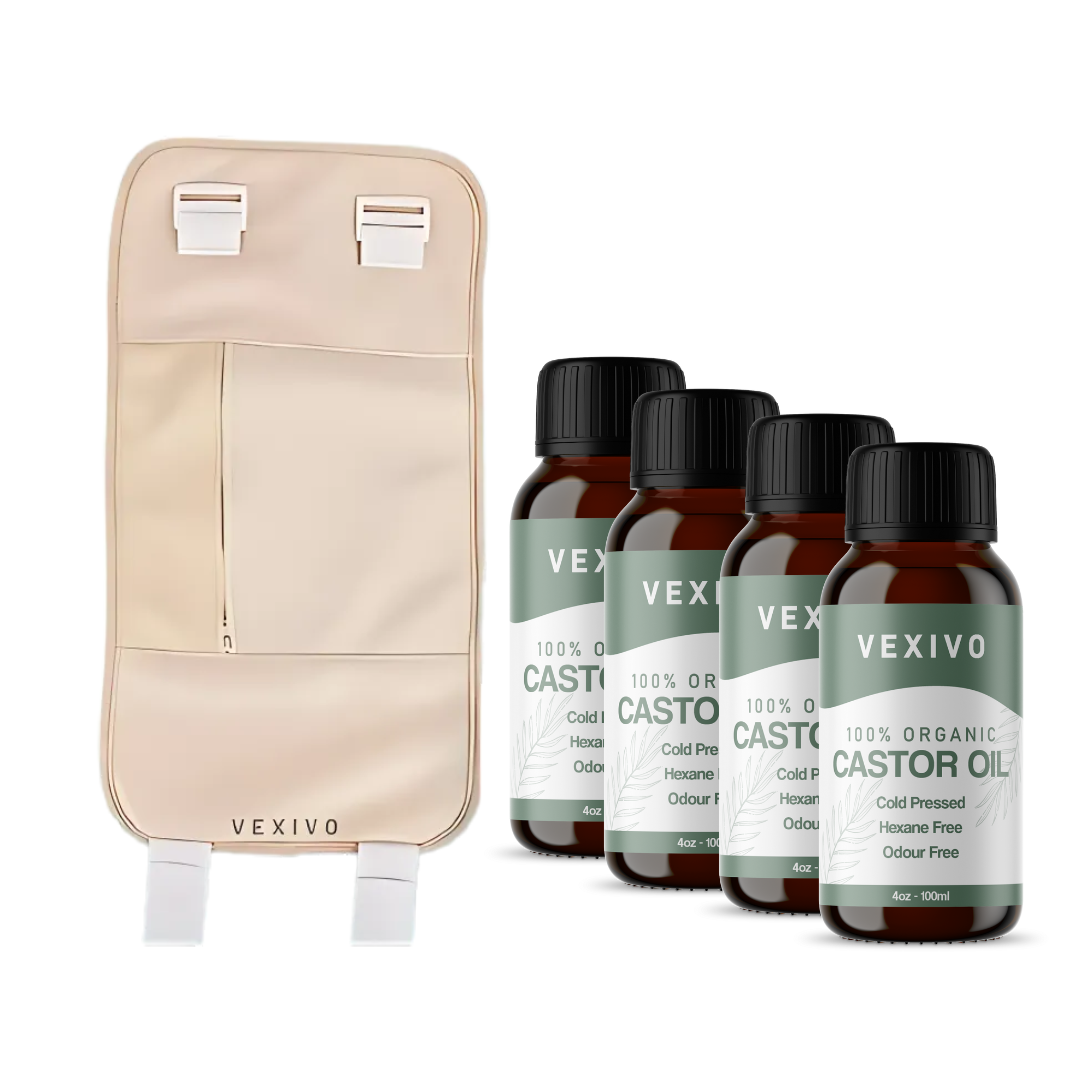 Liver Kit (Wrap + 4x Castor Oil)