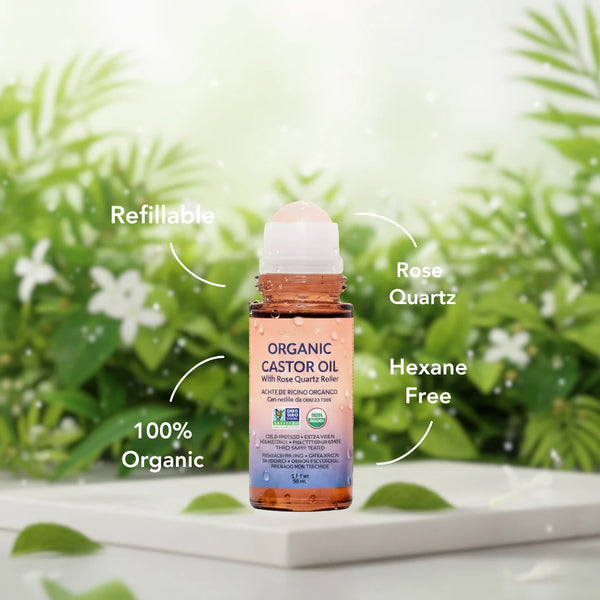 Vexivo® 100% Organic Castor Oil Roll-On