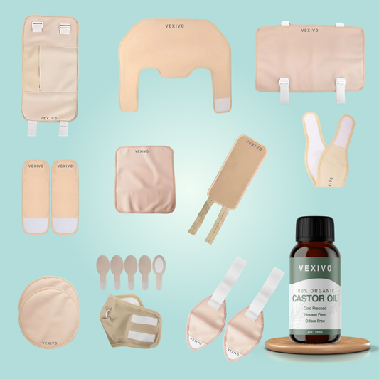 Vexivo All Wellness Wraps + Castor Oil