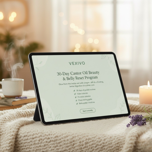 30-Day Castor Oil Beauty & Belly Reset Program