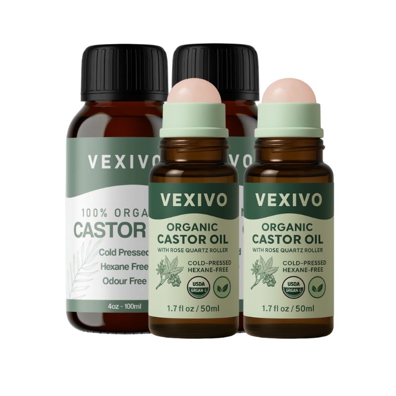 Vexivo | Organic Castor Oil Roll-On Sale