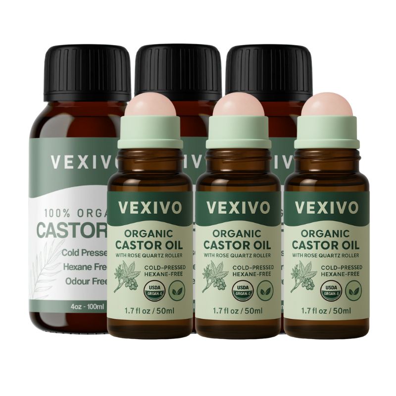 Vexivo | Organic Castor Oil Roll-On Sale