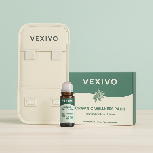 Vexivo® Castor Oil Roll-on Wellness Pack