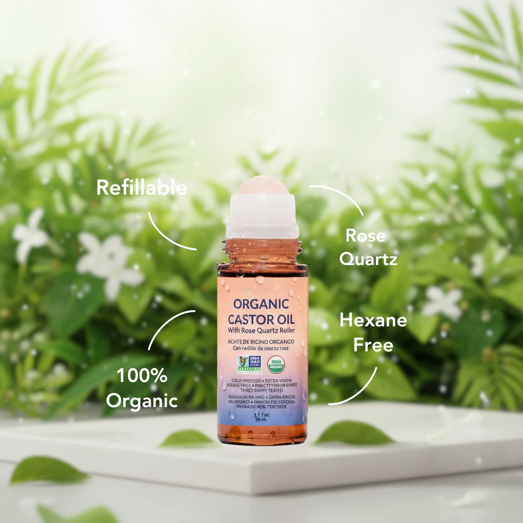 Vexivo® 100% Organic Castor Oil Roll-On