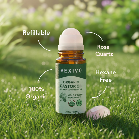 Vexivo | Organic Castor Oil Roll-On Sale