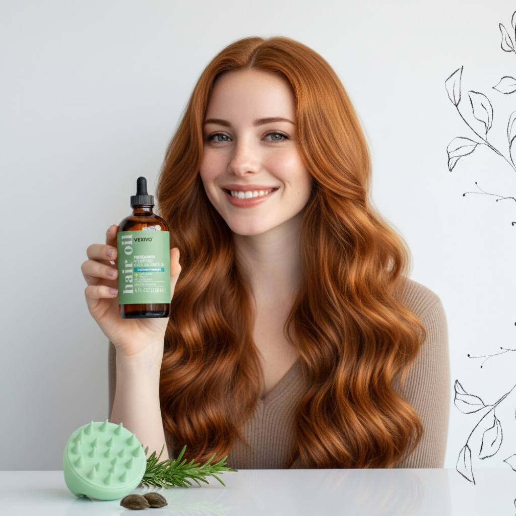 Rosemarry and castor Hair growth Oil