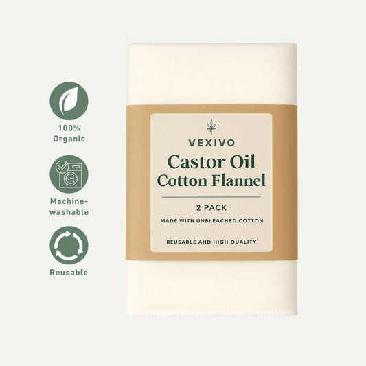 Vexivo 100% Organic Cotton Flannel
