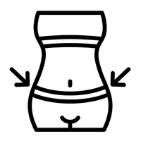 A Flatter,  Calmer Belly