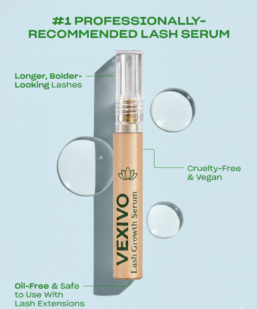 Vexivo LashBloom Daily Growth Serum