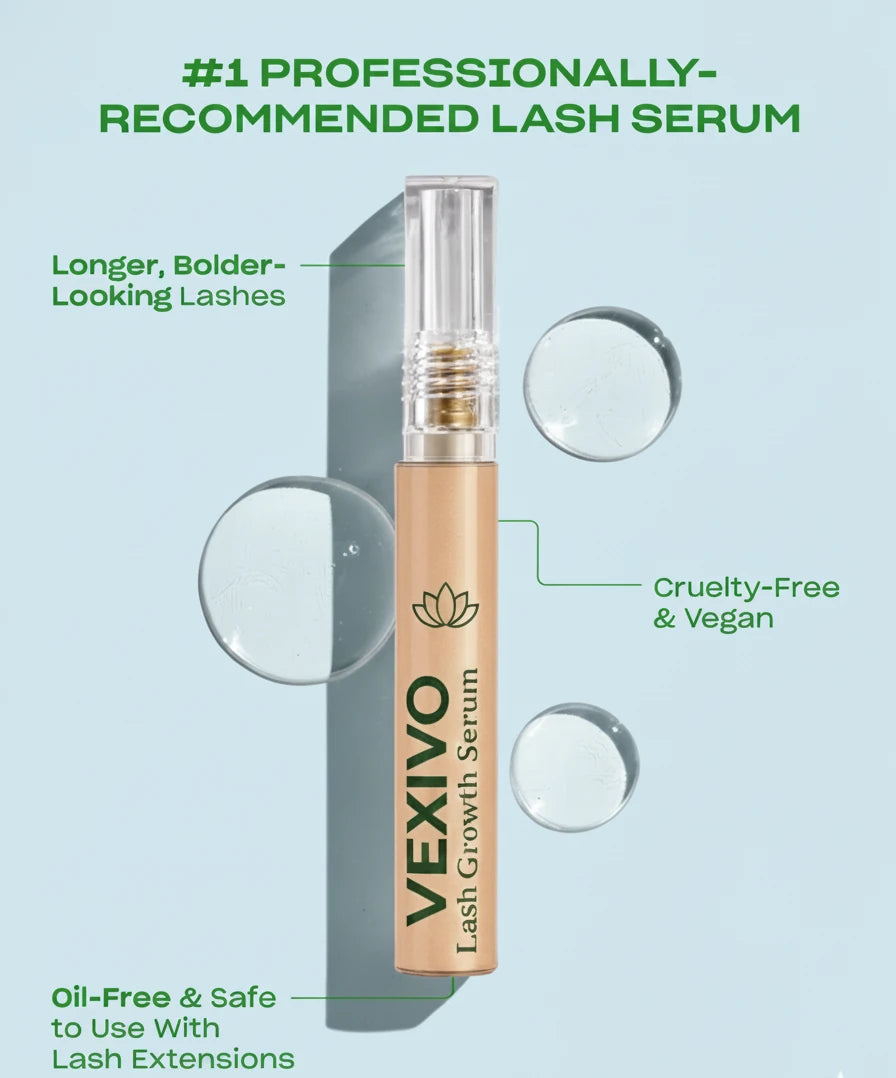 Vexivo LashBloom Daily Growth Serum